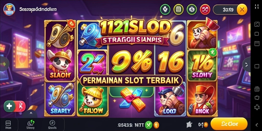 Tampilan gameplay menarik dalam 1121SLOT dengan mesin slot yang bervariasi.