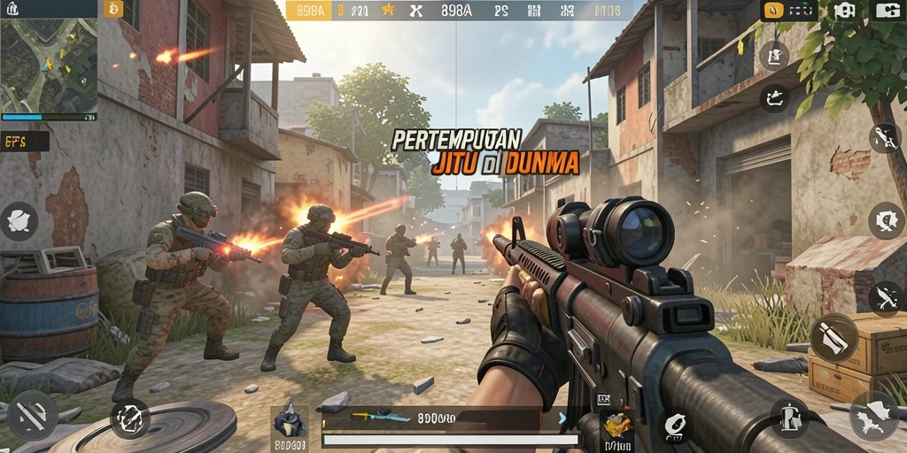 Gameplay intens dalam <strong>898A</strong> dengan aksi tembak-menembak yang seru.