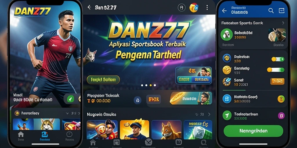 Tampilan permainan dengan berbagai opsi taruhan Sportsbook di DAN777.