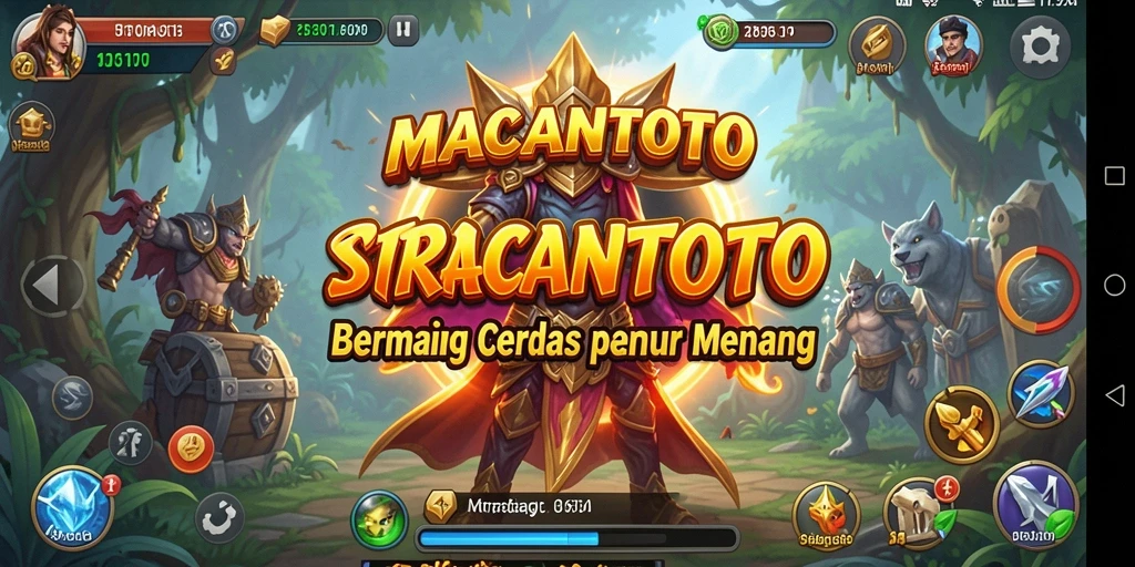 Tampilan strategis gameplay dari MACANTOTO yang mendebarkan.