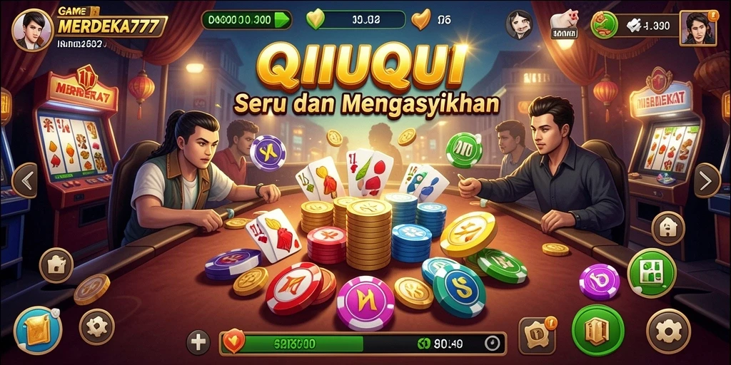 Tampilan gameplay seru dan menantang dari MERDEKA777.