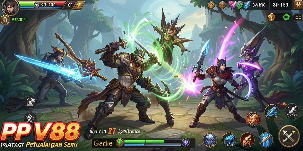 Tampilan screenshot gameplay PPV88 yang menampilkan strategi seru.