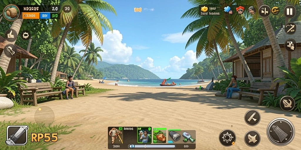 Gambaran gameplay RP55 yang seru dan menghibur.