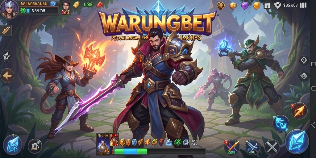 Tampilan gameplay WARUNGBET yang memukau dan penuh aksi.